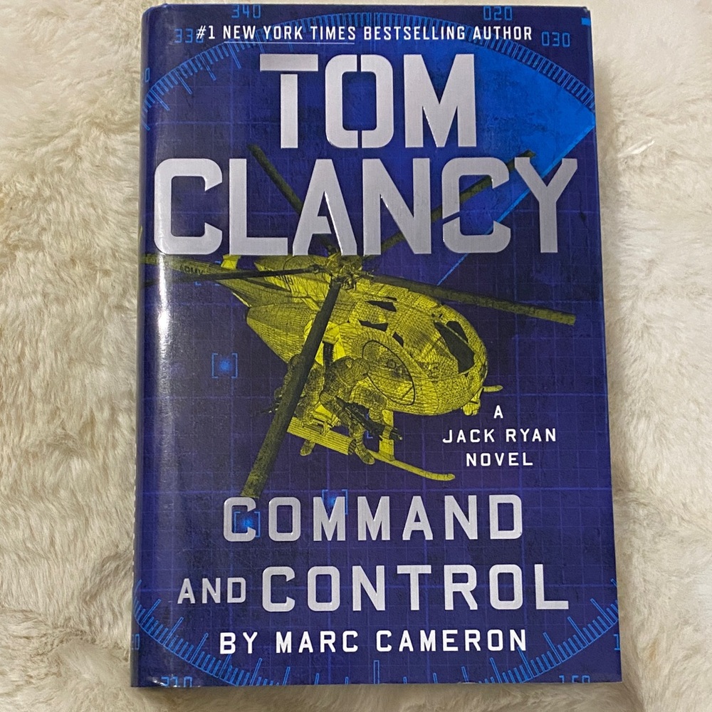 Tom Clancy Command and Control by Marc Cameron,  23rd Jack Ryan book